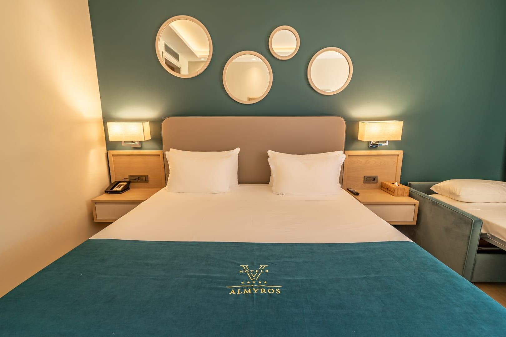 Almyros Beach Almiros Beach Bagian luar foto Deluxe Room
