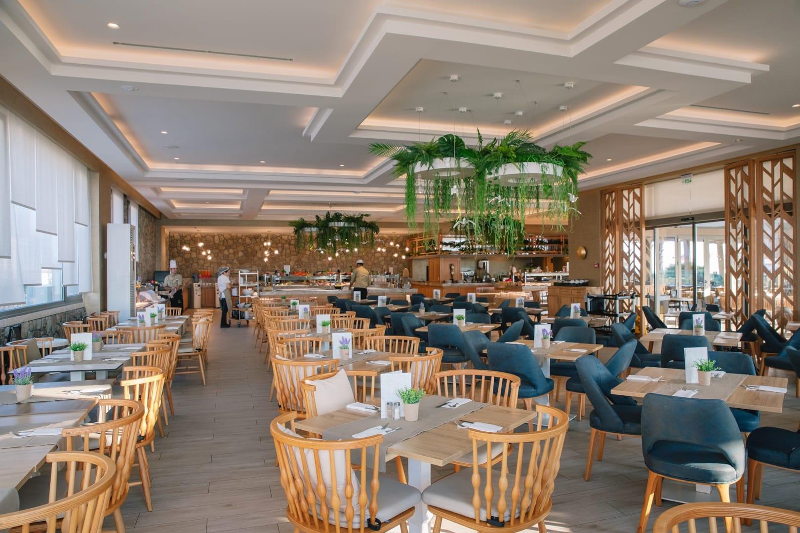 Almyros Beach Almiros Beach Bagian luar foto The restaurant