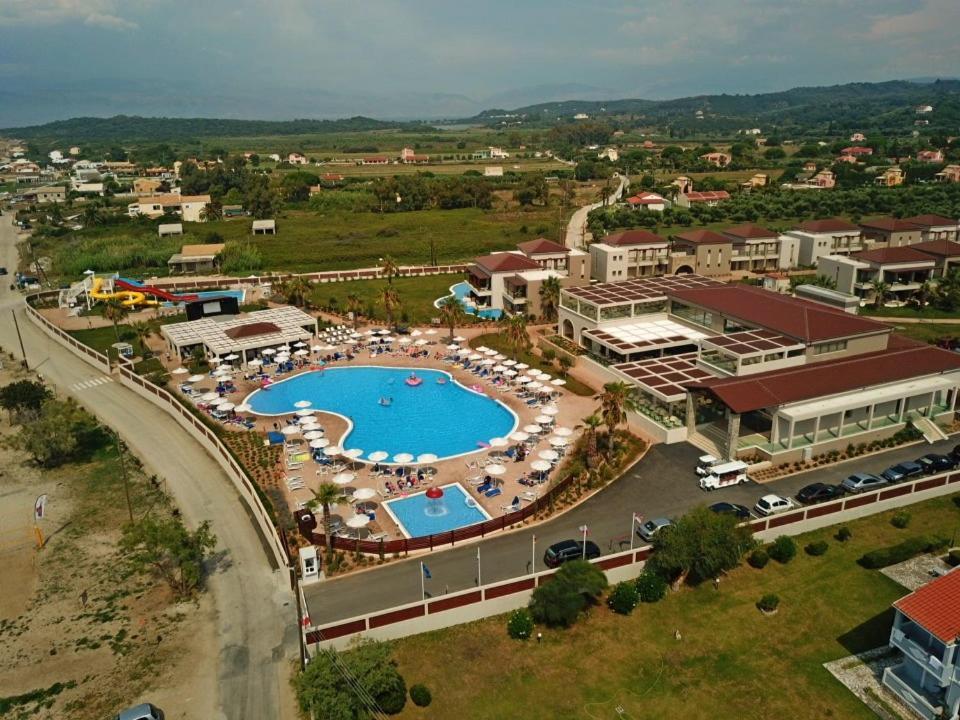 Almyros Beach Almiros Beach Bagian luar foto Aerial view of the resort